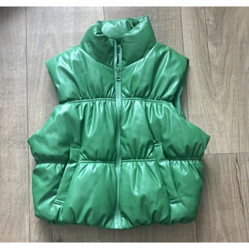 Love Tree Vest Kids Full Zipper  Puffer Vest Size Medium